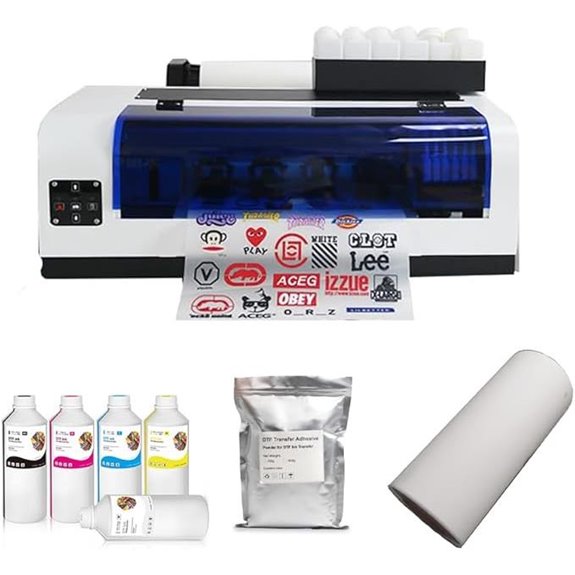 A3+ XP600 DTF Printer with Ink Film Powder