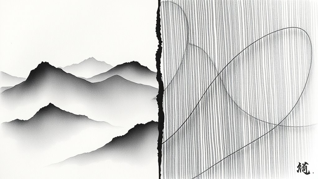 balancing ink and line