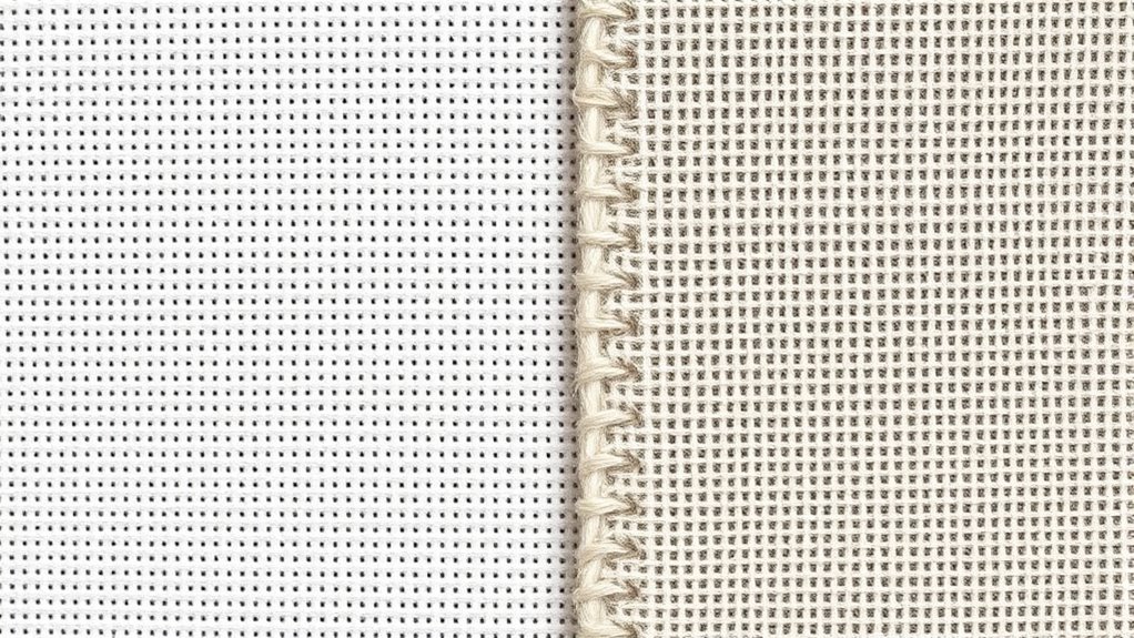 canvas texture influences appearance