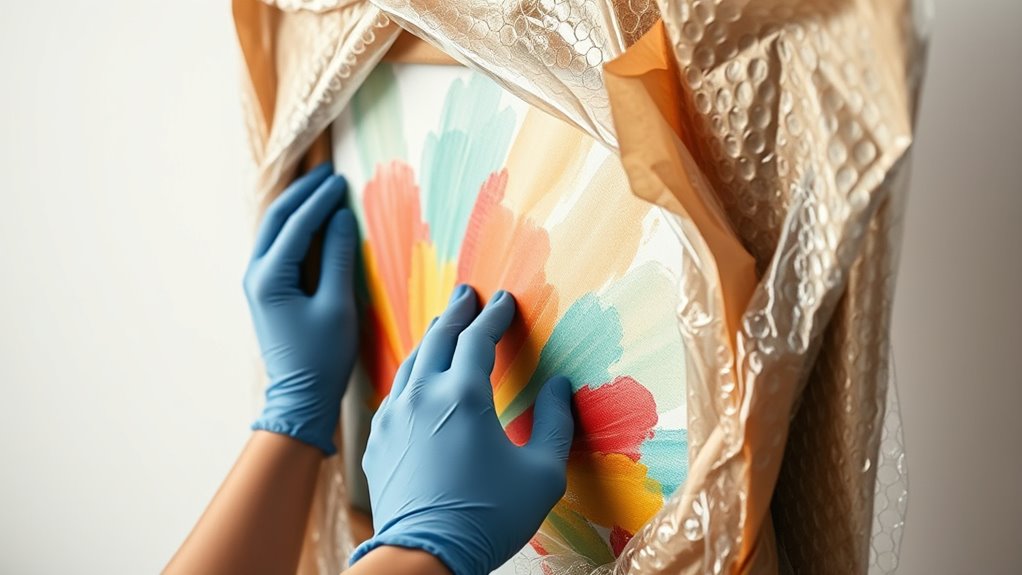 careful unpacking and inspection