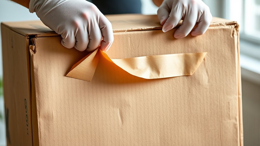 check package for damage