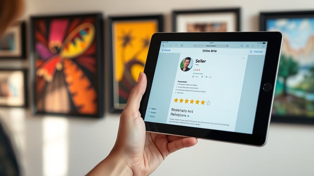 check seller reputation carefully