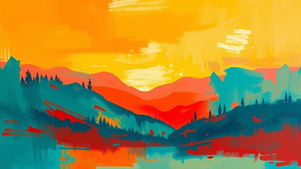 colors shape emotional perception