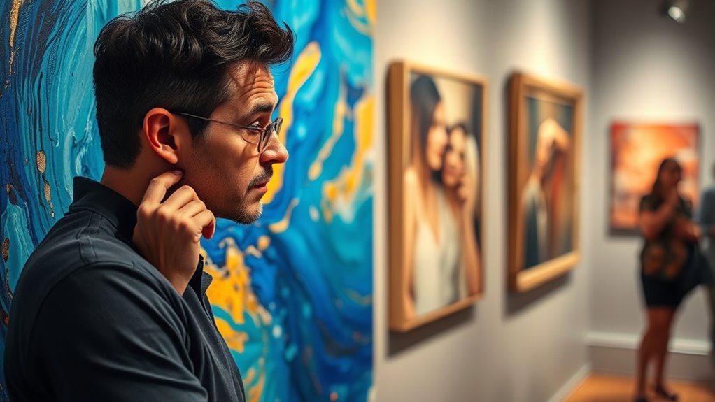 connect emotionally with art