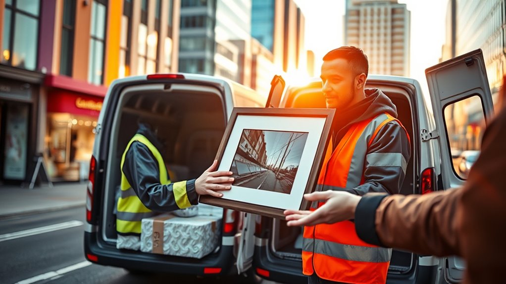 coordinate delivery and instructions