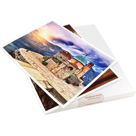 Elegance Velvet 8.5x11 Fine Art Inkjet Paper (25 Sheets)
