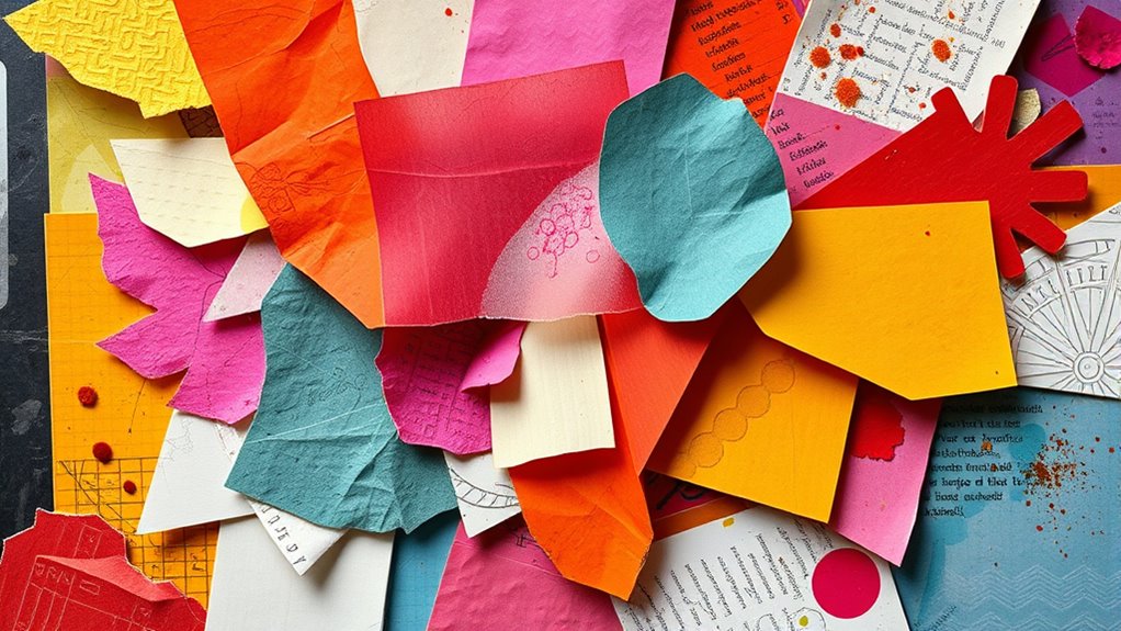 enhance collage with layering