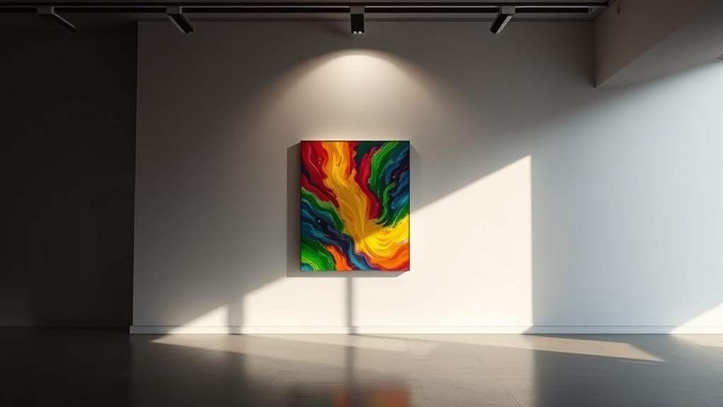 enhanced art display techniques