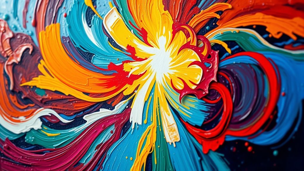 focus on composition and hierarchy