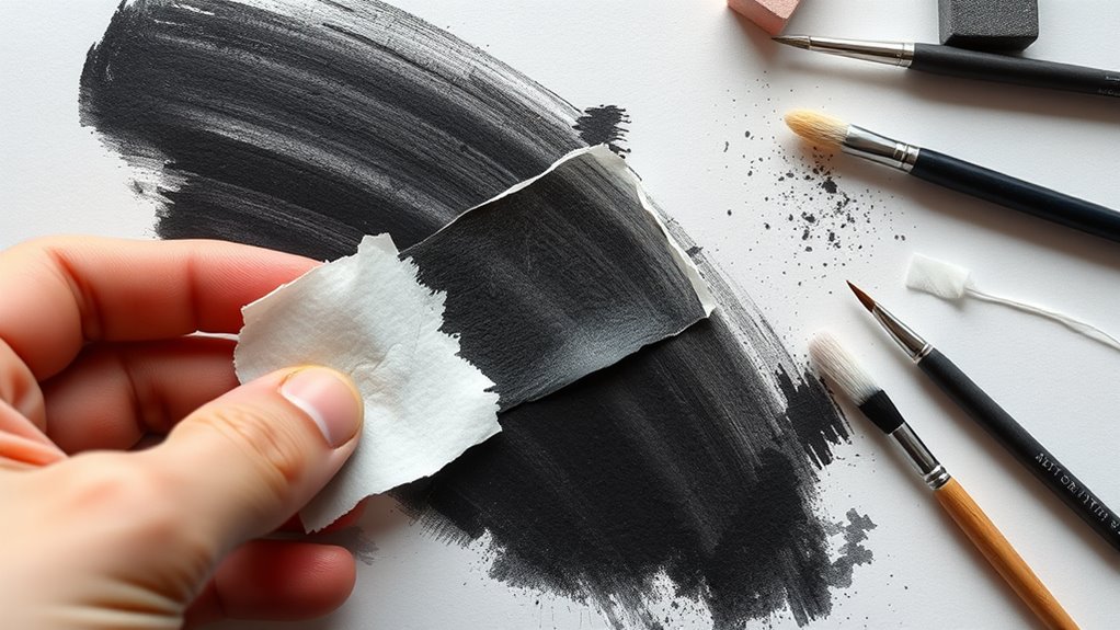 gentle cleaning preserves artwork