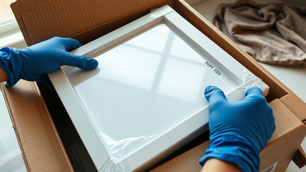 handle artwork with care