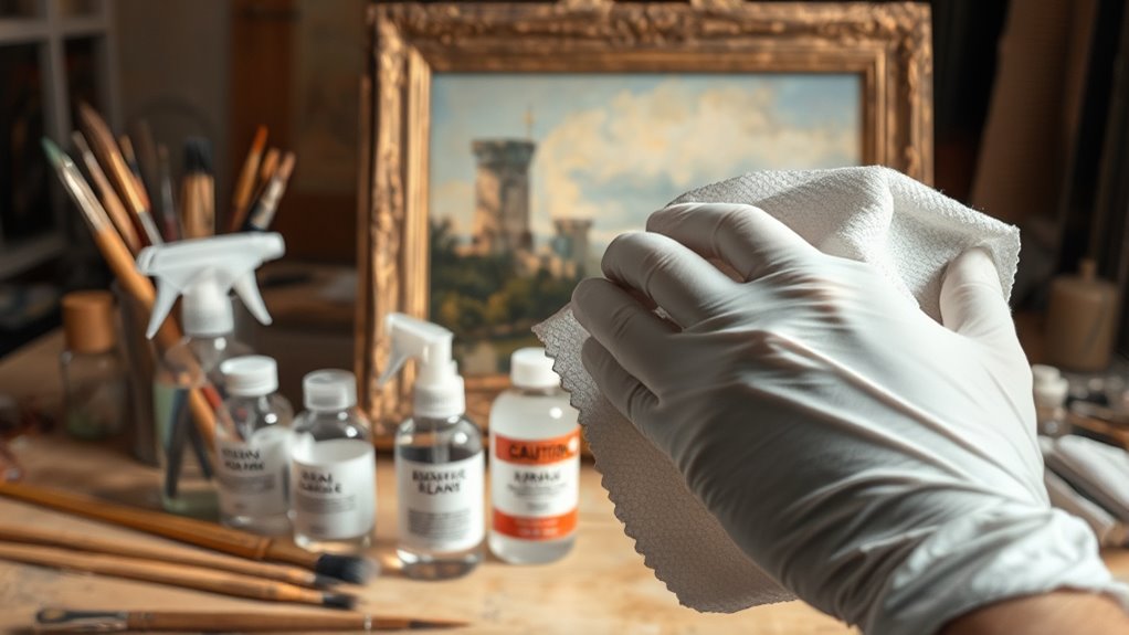 handle chemicals with care