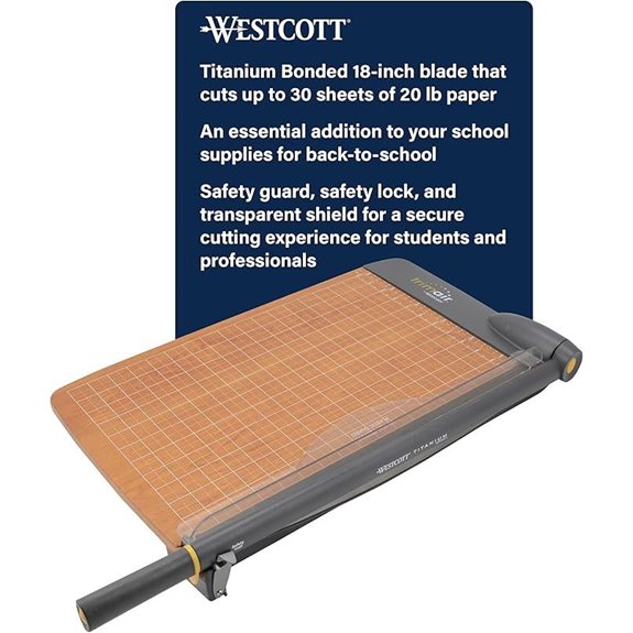 Westcott TrimAir 18-Inch Safety Paper Cutter