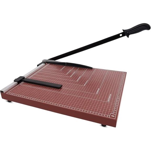 Heavy Duty Guillotine Paper Cutter 18 Cut Length