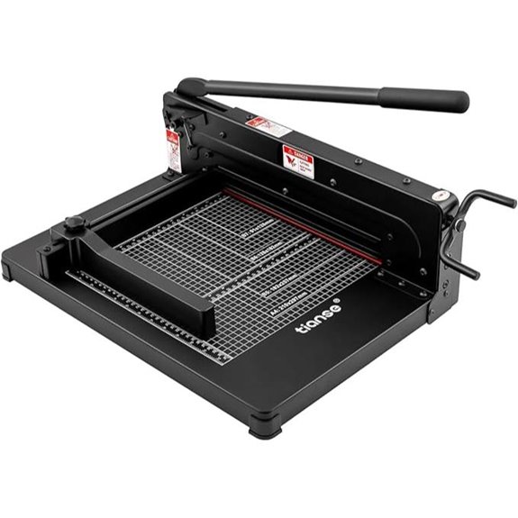 TIANSE Heavy Duty A4 Guillotine Paper Cutter