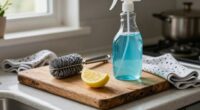 home art cleaning precautions