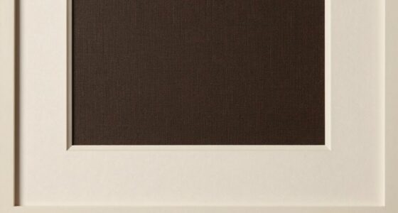 invisible border enhances artwork