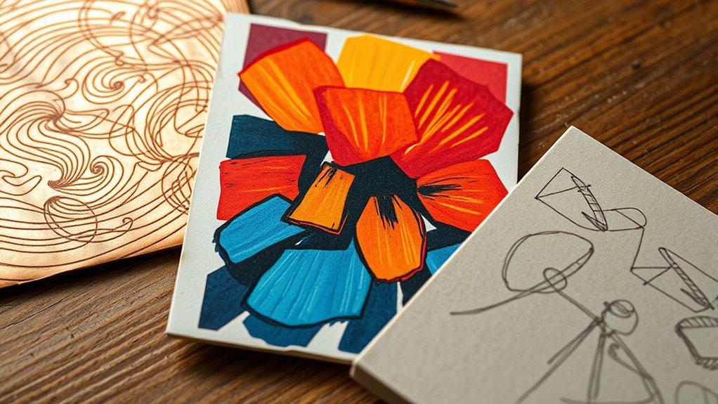 match printmaking to style