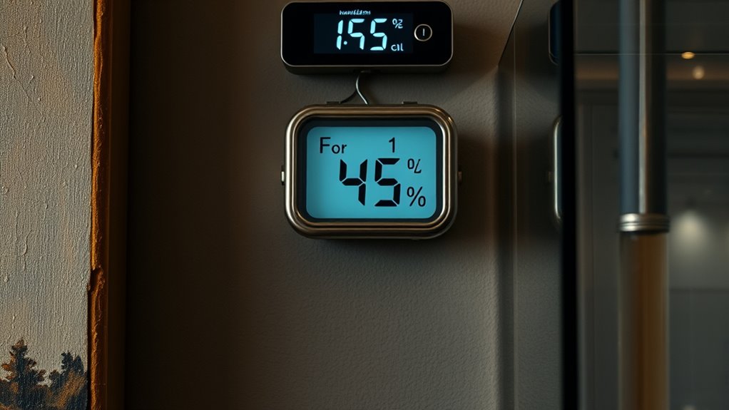 monitor humidity to preserve