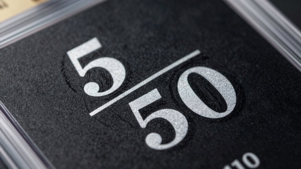 numbered collectible item