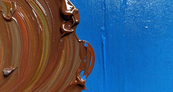 oil acrylic painting differences