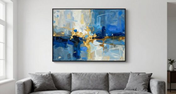 optimal art hanging height