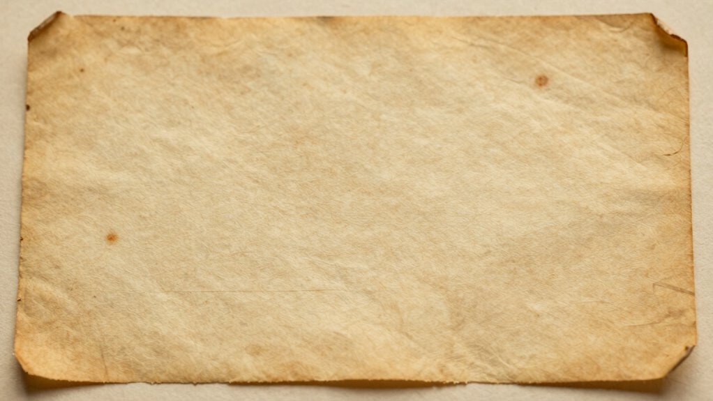 paper aging causes yellowing