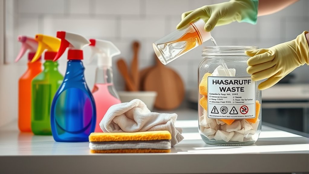 proper hazardous chemical disposal