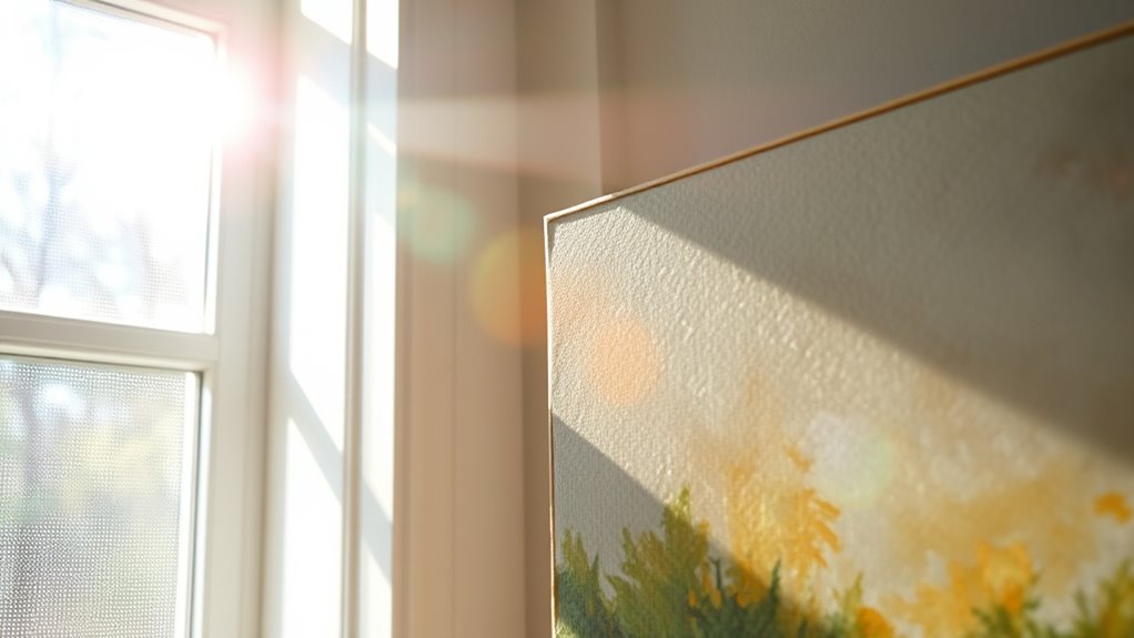 protect artwork from light damage