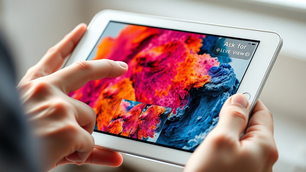 request high quality visual verification