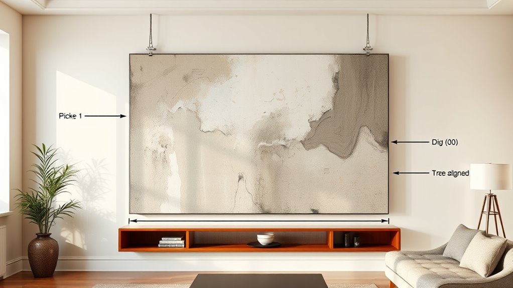 secure heavy art safely