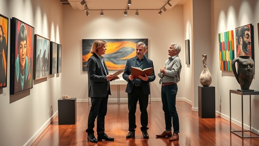 select artist matching vision