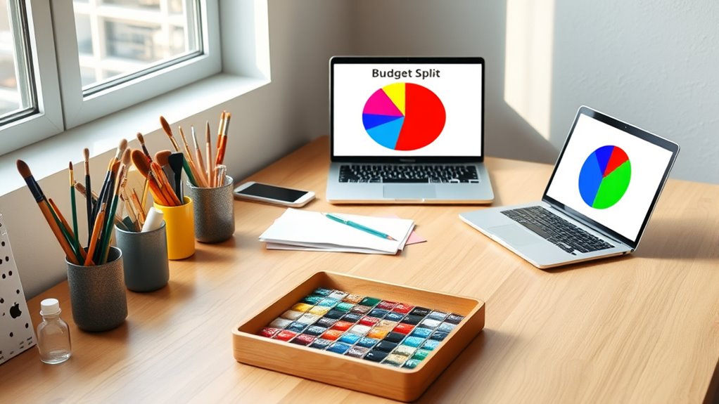 set a realistic art budget