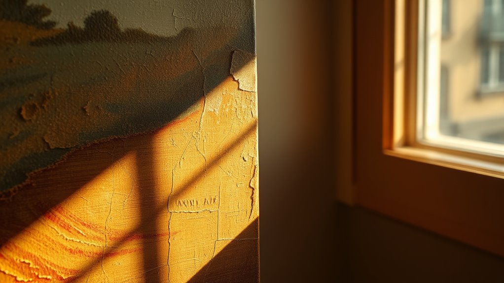 sunlight causes pigment fading