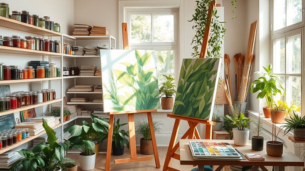 sustainable art supply choices