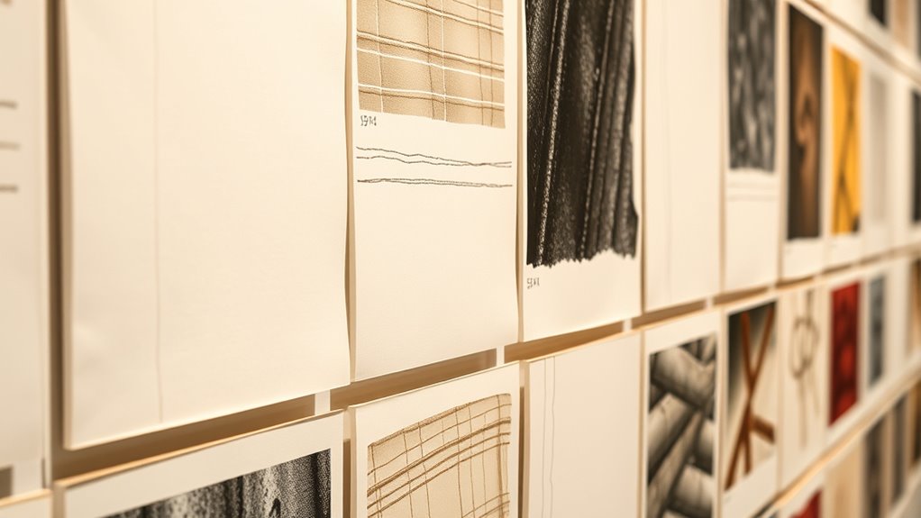 unique subtle print variations