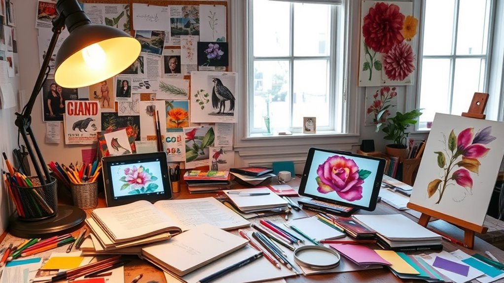 use diverse reference materials