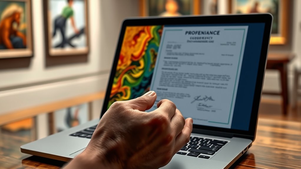 verify art authenticity and provenance