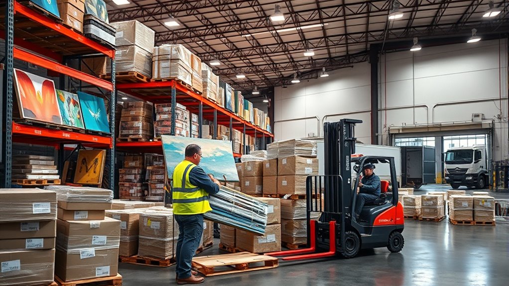 verify artwork shipping details