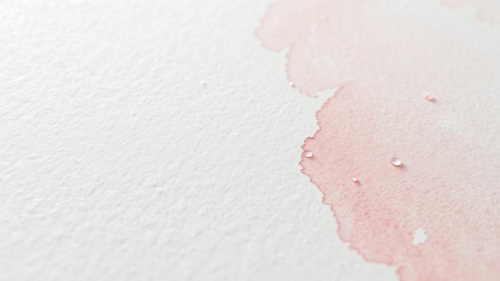 watercolor paper texture and absorbency