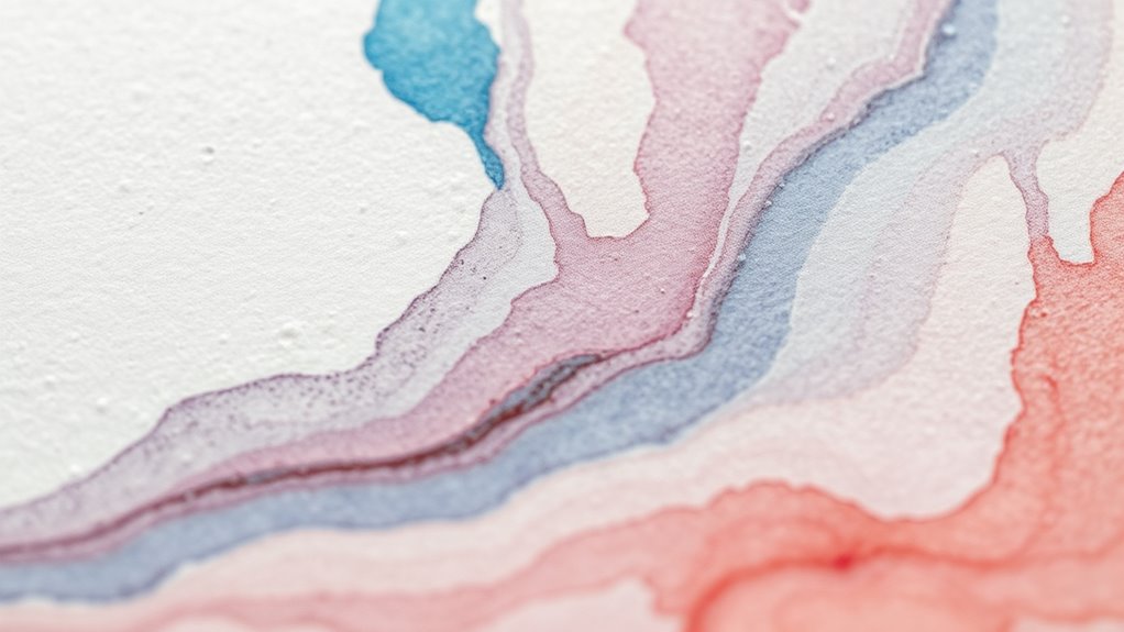 watercolor pigment composition control