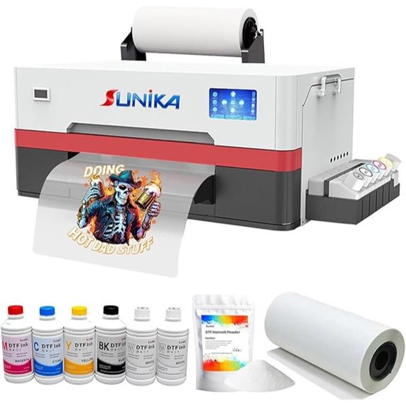 A3 DTF Printer with White Ink Circulation