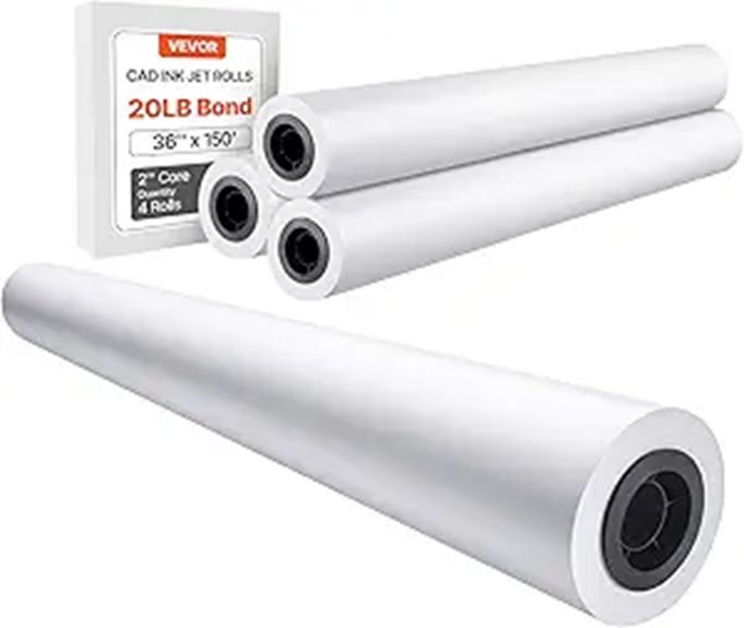 Vevor Wide Format Paper Rolls for CAD & Engineering
