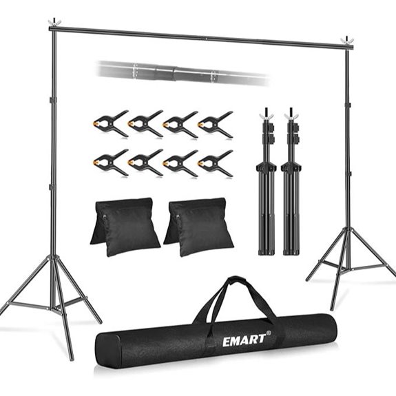 10x8 5ft backdrop stand