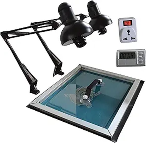 INTBUYING 110V UV Exposure Unit for Silk Screen Printing