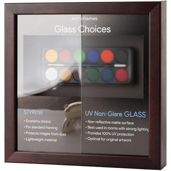 ArtToFrames 11x14 UV Non-Glare Glass Replacement