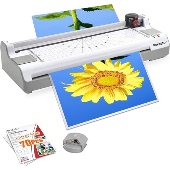 Laminator Machine 11x17 with Laminating Sheets