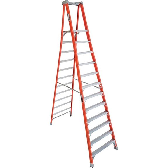 Louisville 12-Foot Fiberglass Platform Step Ladder