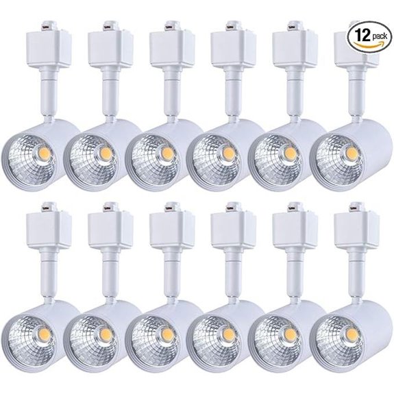 Mirrea 12-Pack LED Track Lighting Heads 6.5W