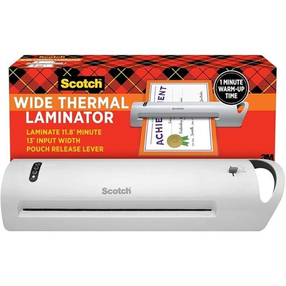 Thermal Laminator 13-Inch Wide for Home & Office